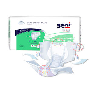 BRIEF SENI SUPER PLUS MEDIUM 30-43  3/25